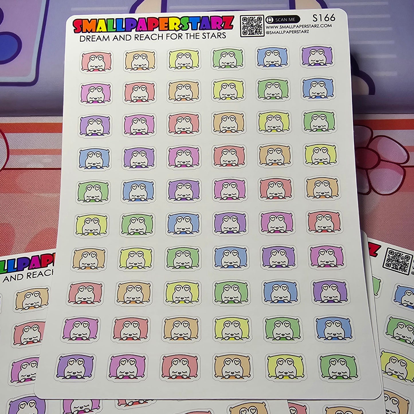 S166 - Sleep Sweet Lola Sticker Sheet