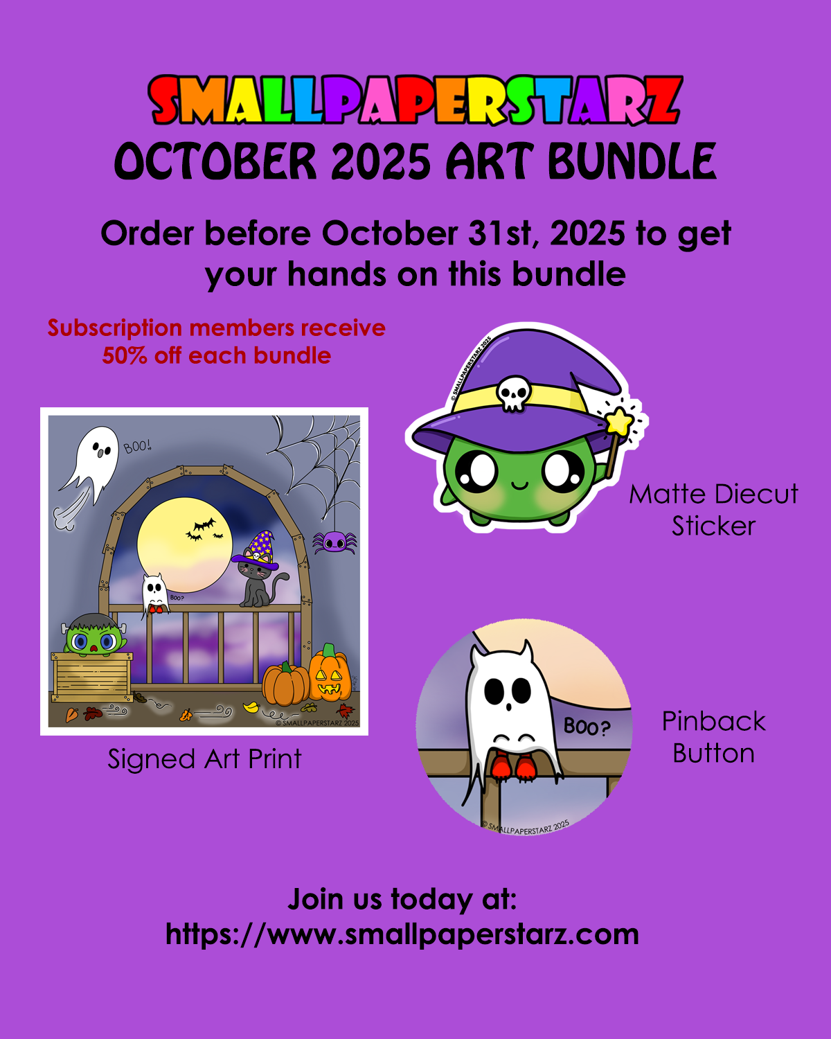 October 2025 Monthly Art Bundle