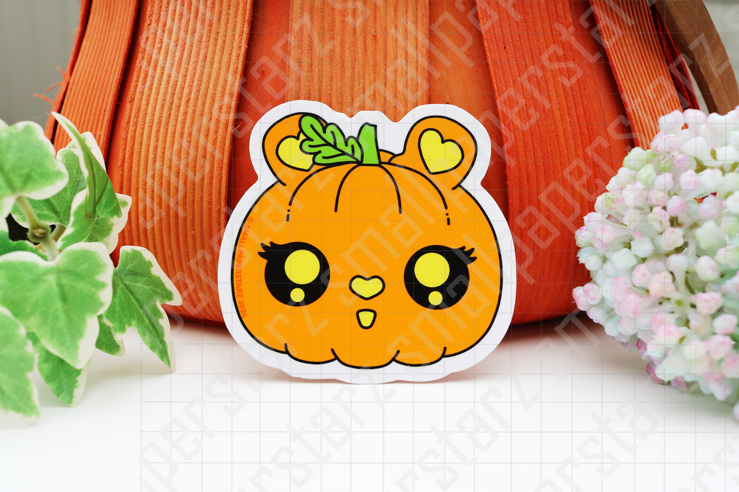 F045 - Pumpkin Lola Bunny Waterproof Vinyl Die Cut Sticker