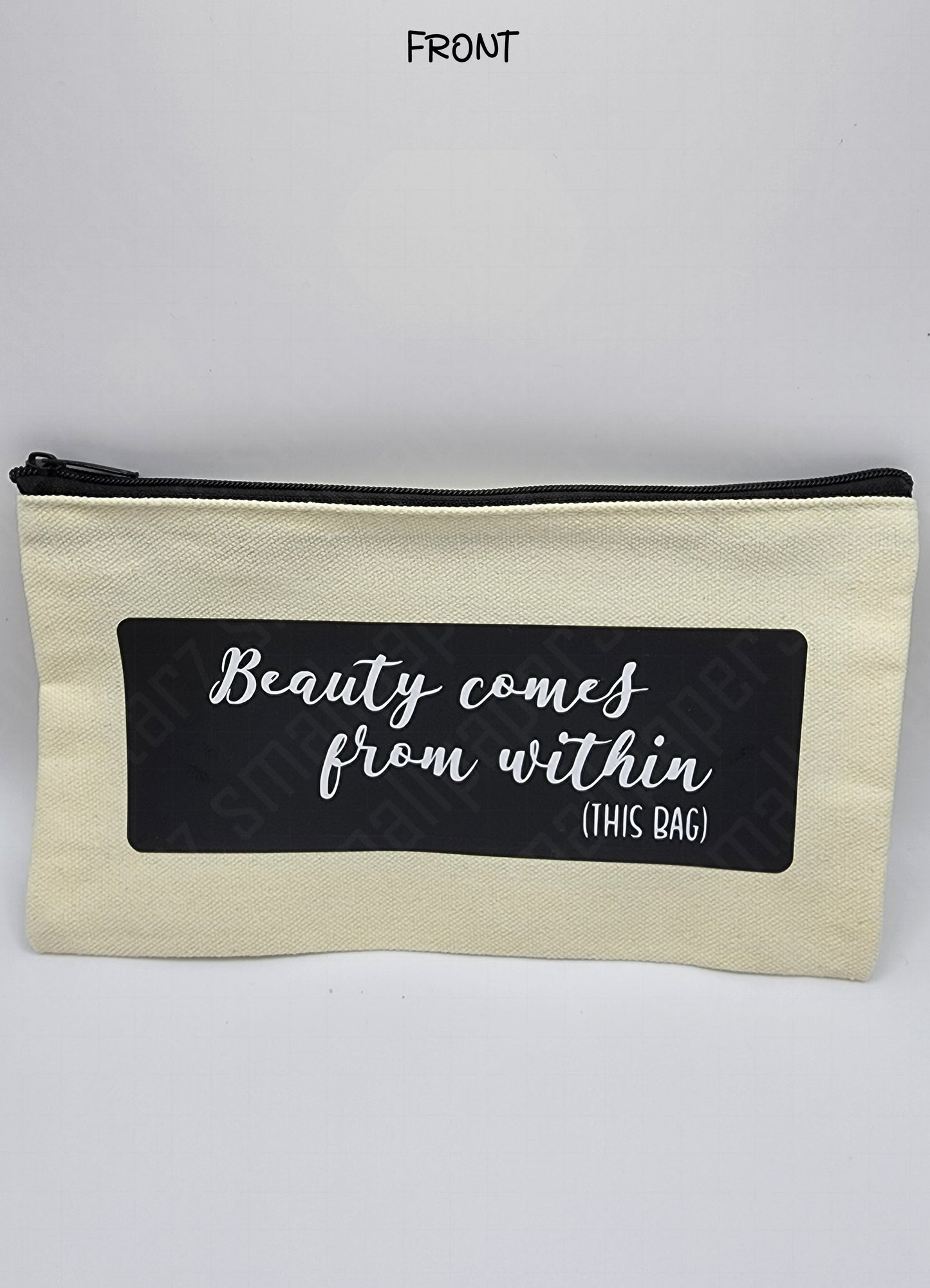 P002 - Beauty Within Pouch Pencil Case Make-up Bag Sticker Storage