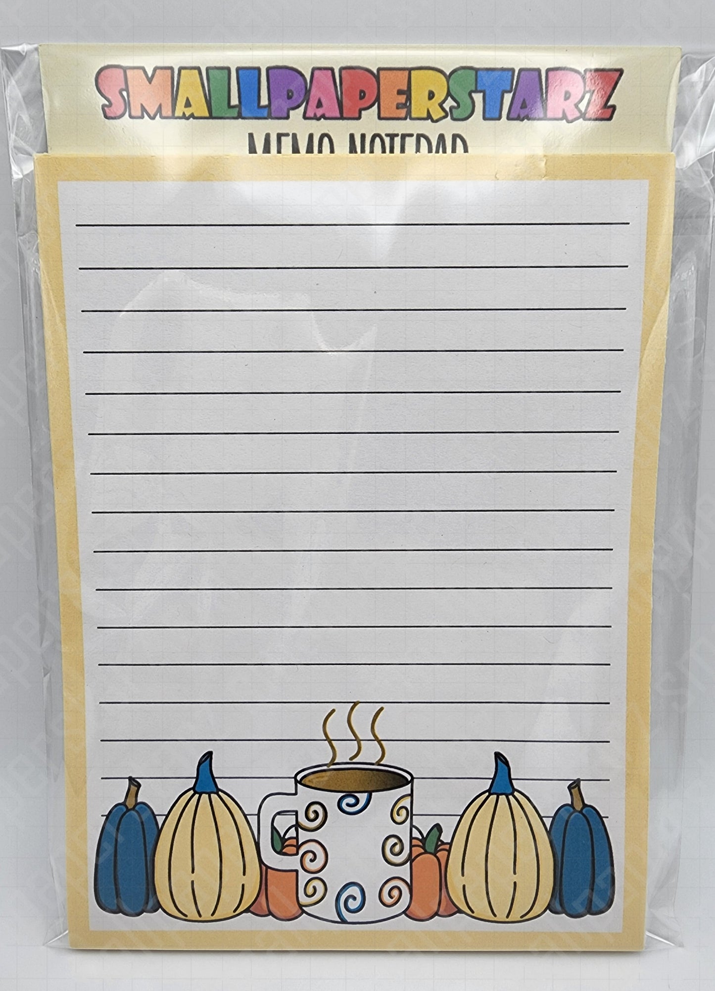 NP015 - Autumn Pumpkins 4.5x6in Memo Notepads