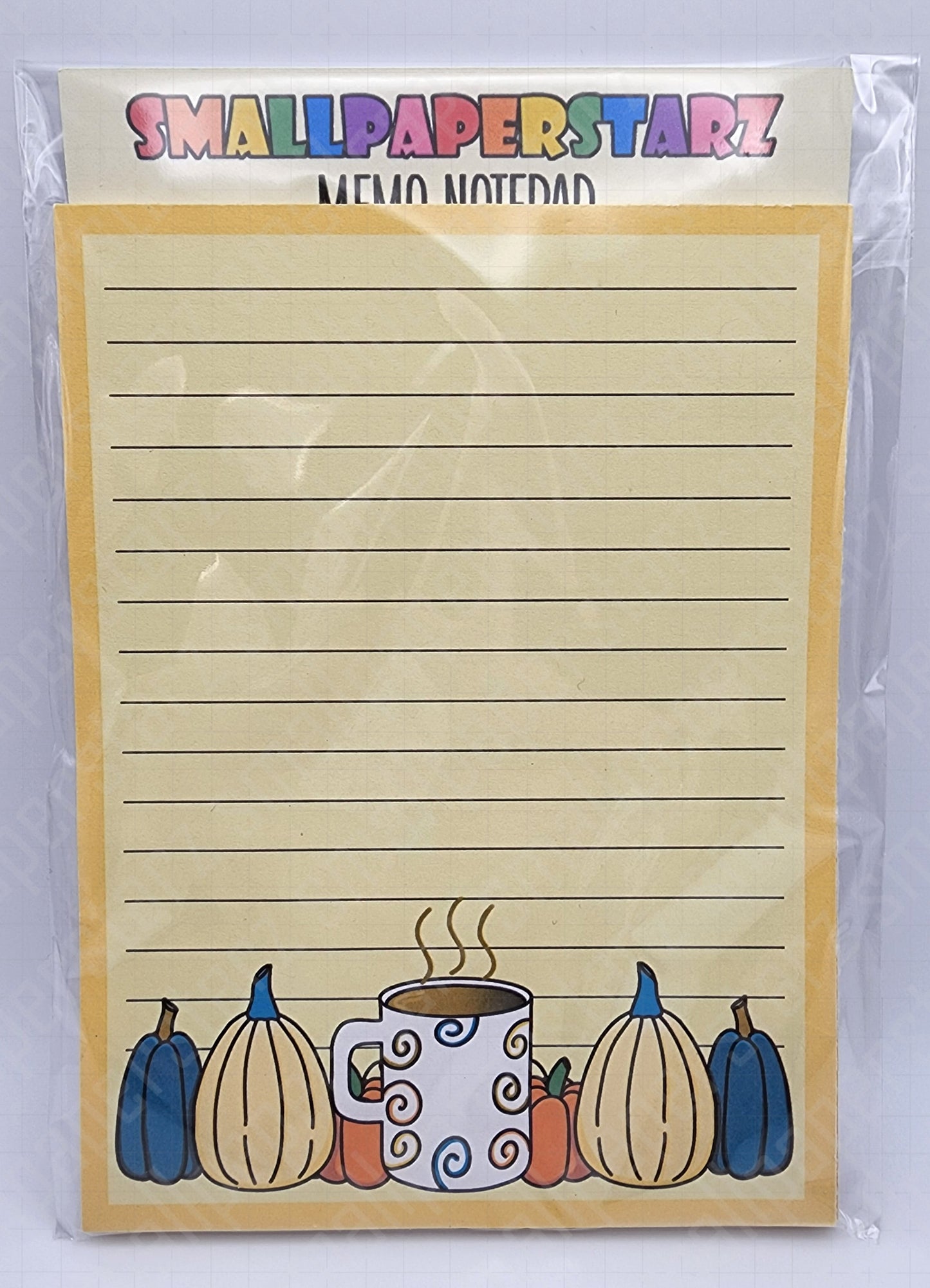 NP015 - Autumn Pumpkins 4.5x6in Memo Notepads