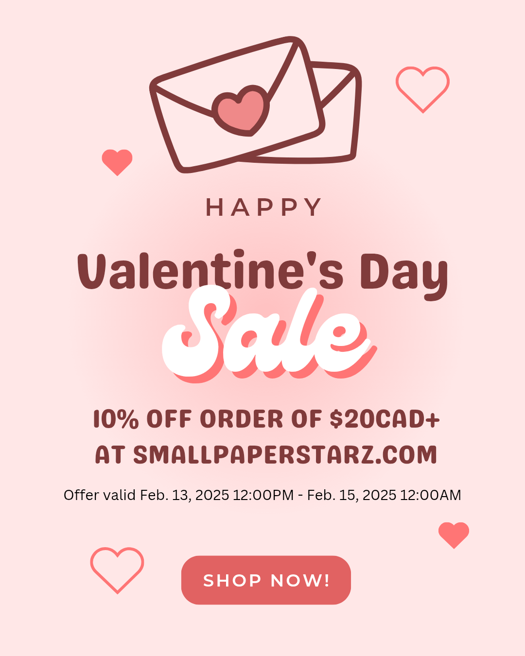 Valentine's Day Sale!