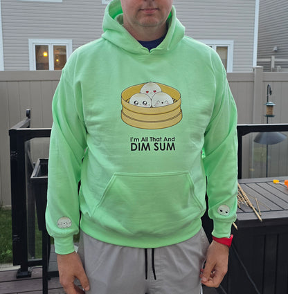 [PREORDER] C001 - All That And DIM SUM Punny Pullover Hoodie Cute Apparel