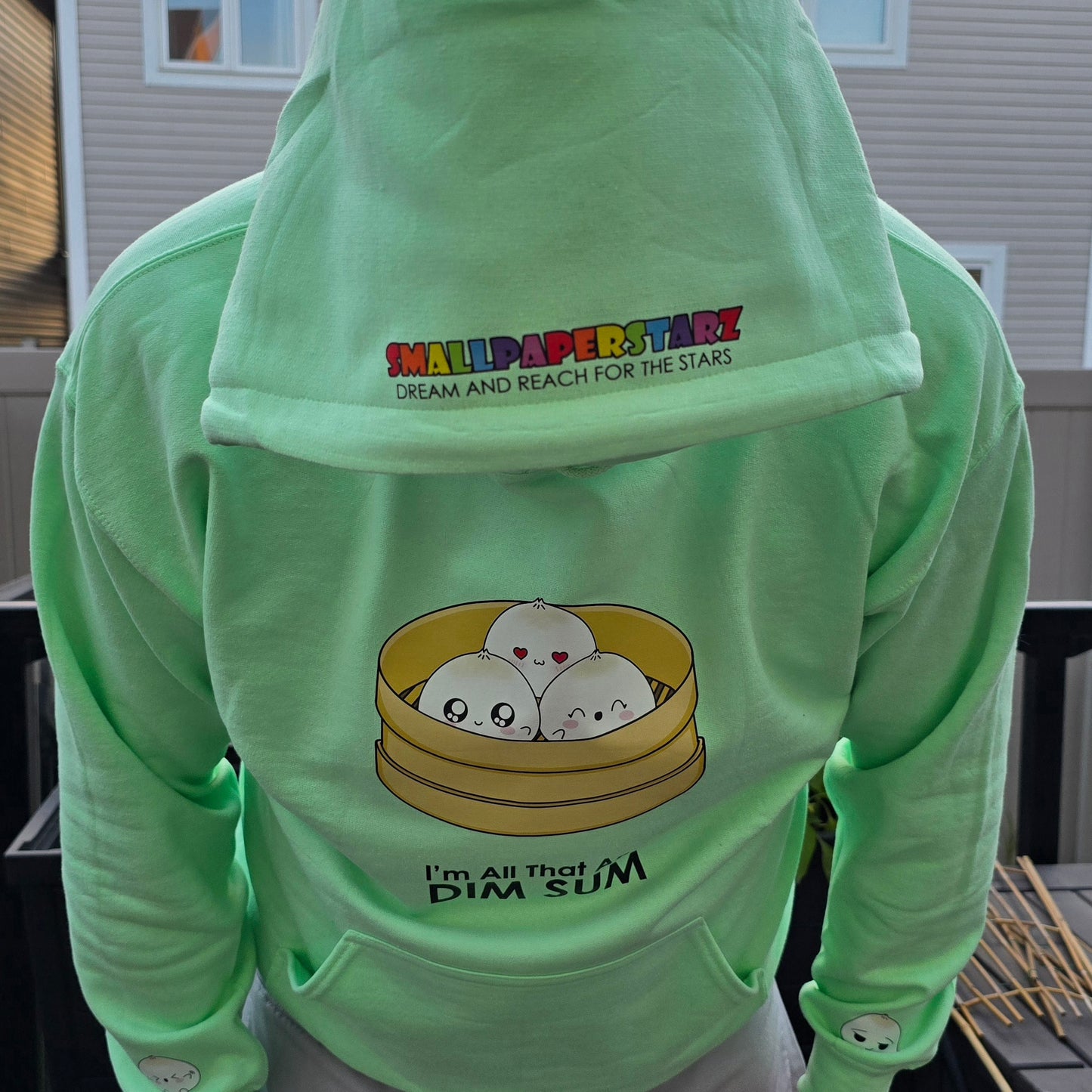 [PREORDER] C001 - All That And DIM SUM Punny Pullover Hoodie Cute Apparel