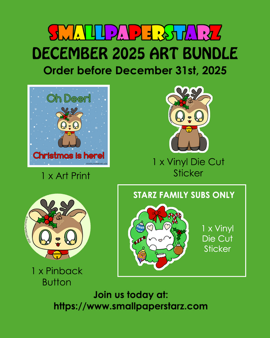 December 2025 Monthly Art Bundle / Happy Mail