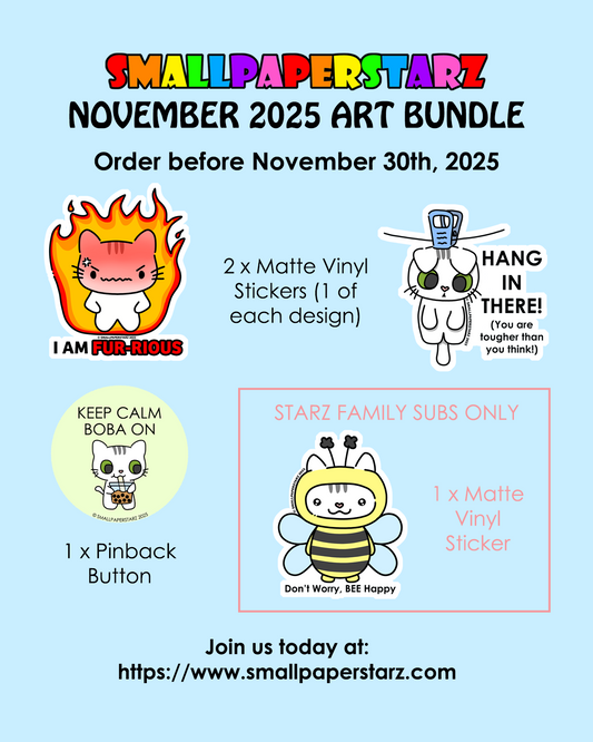 November 2025 Monthly Art Bundle