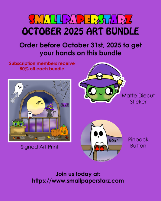 October 2025 Monthly Art Bundle