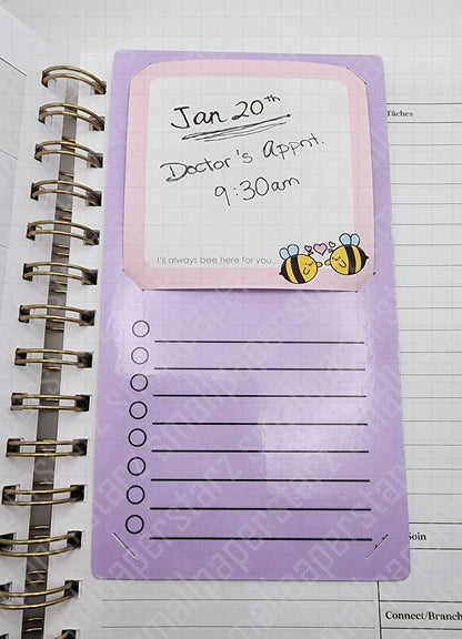 BM001 - Functional Checklist Magnetic Bookmark