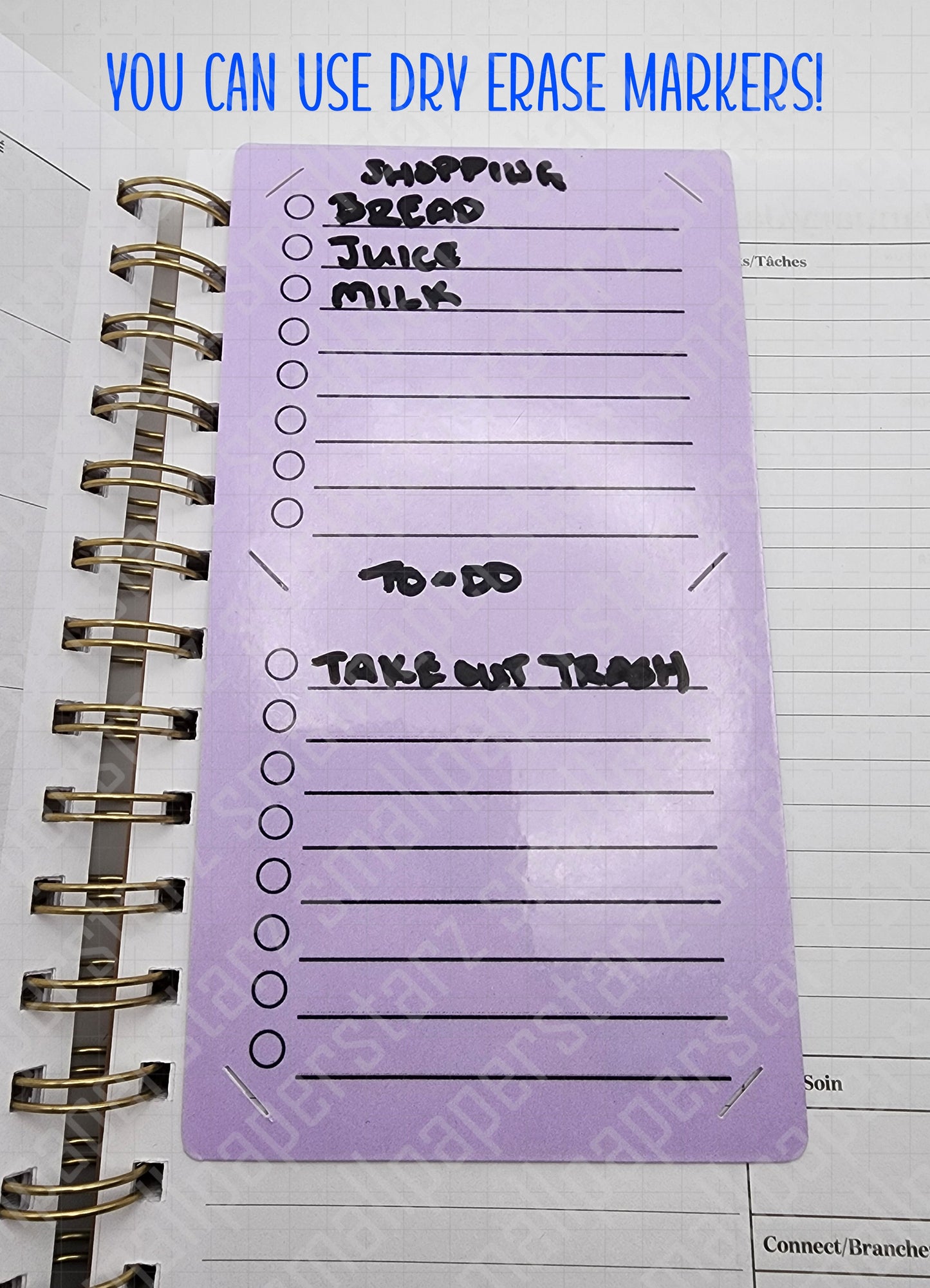 BM001 - Functional Checklist Magnetic Bookmark