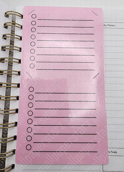 BM001 - Functional Checklist Magnetic Bookmark