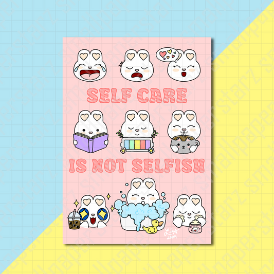 A016 - Lola's Self Care 5x7 in. Art Print