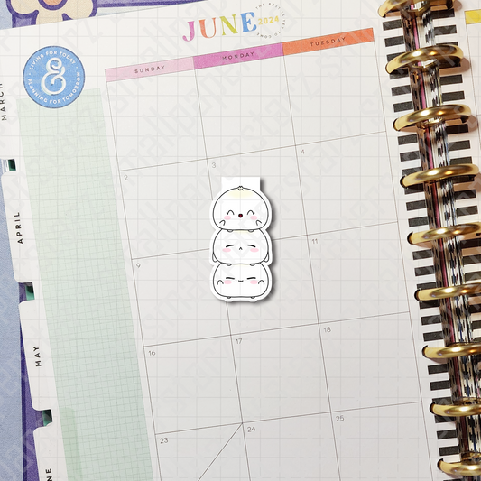 BM008 - Bao/Buns/Dumplings Magnetic Bookmark