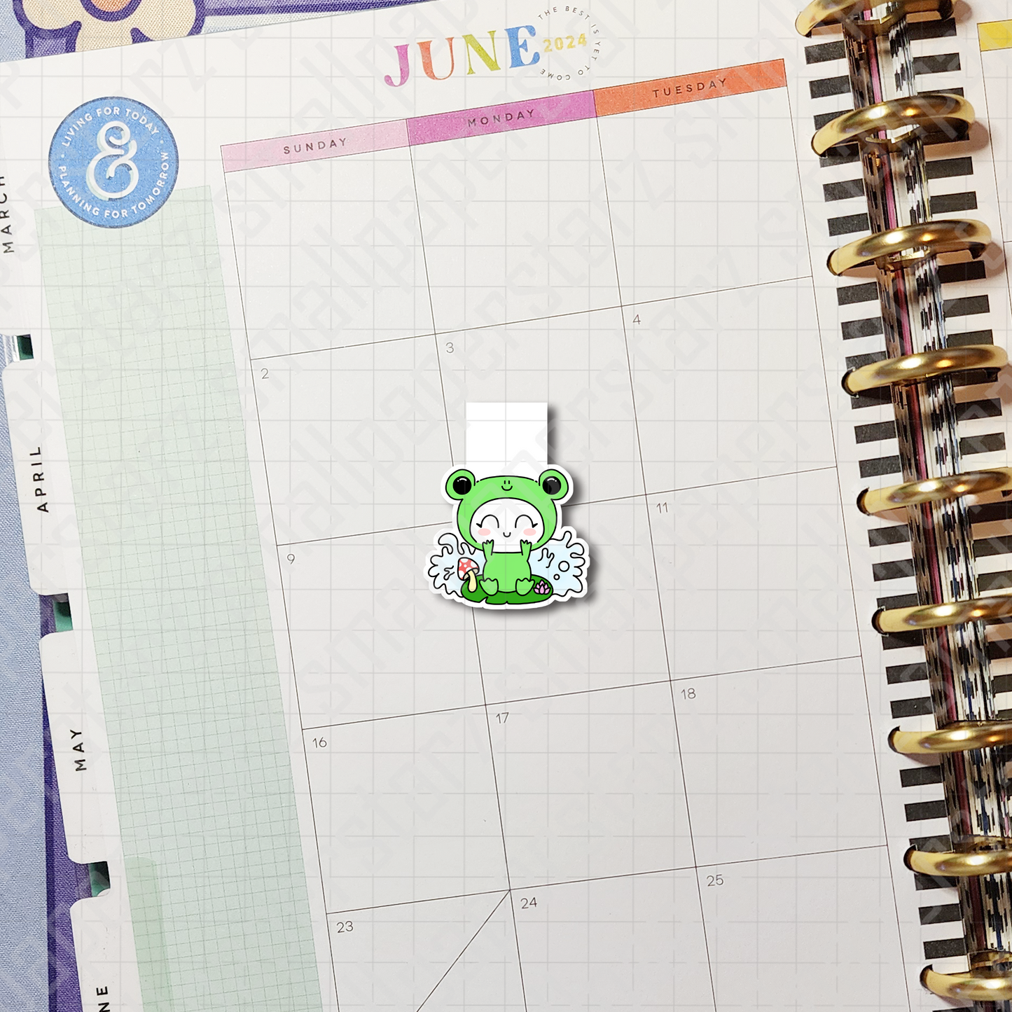 BM009 - Mini-me Froggo Magnetic Bookmark