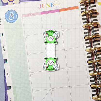 BM009 - Mini-me Froggo Magnetic Bookmark
