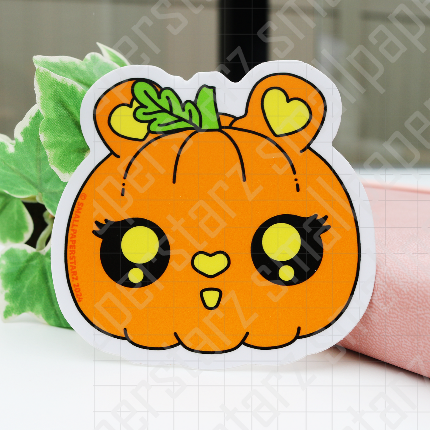 F045 - Pumpkin Lola Bunny Waterproof Vinyl Die Cut Sticker