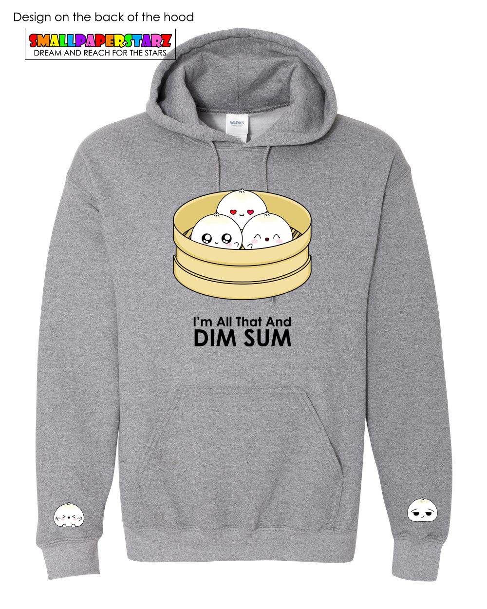 [PREORDER] C001 - All That And DIM SUM Punny Pullover Hoodie Cute Apparel
