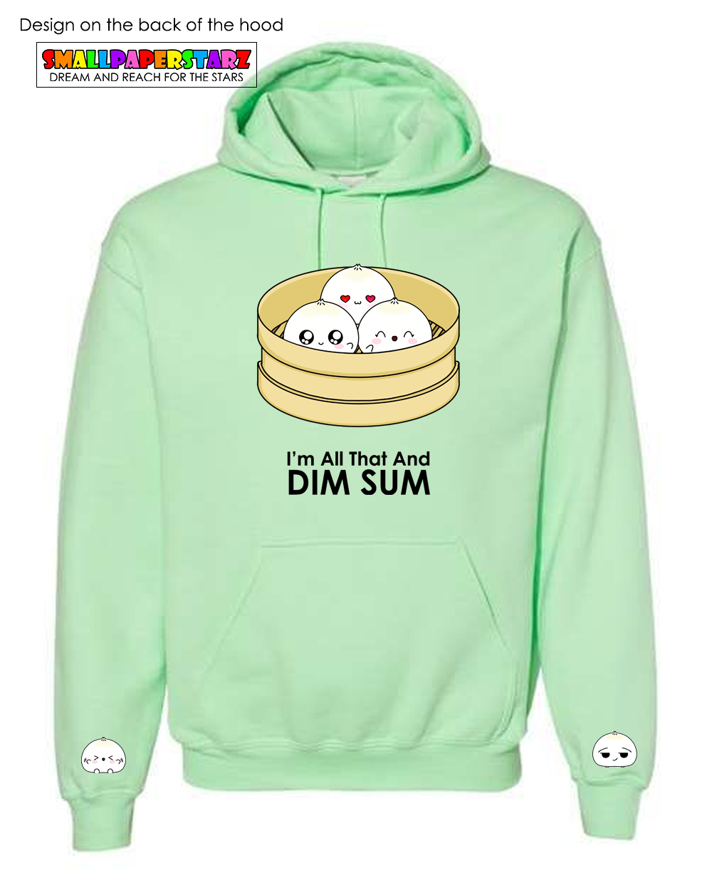 [PREORDER] C001 - All That And DIM SUM Punny Pullover Hoodie Cute Apparel