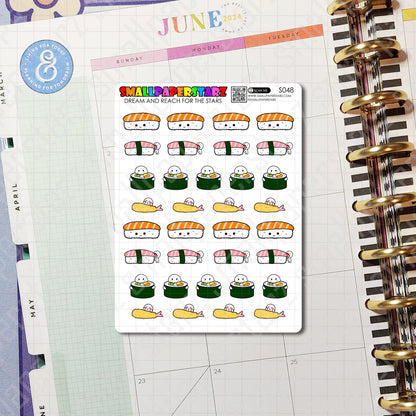 S048 - Sushi Addict Sticker Sheet
