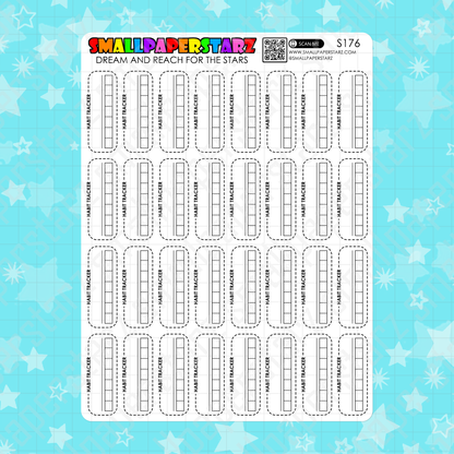 S176 - General Habit Tracker Sticker Sheet (for Hobonichi Cousin)