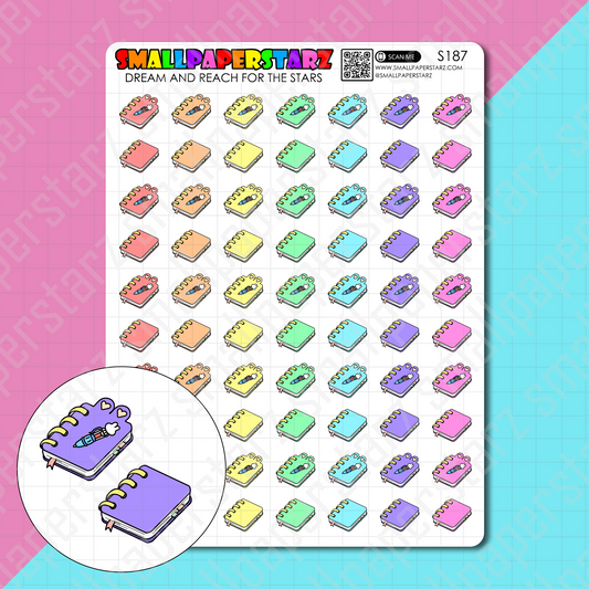 S187 - Planner / Journal Lola Bunny Icons Sticker Sheet