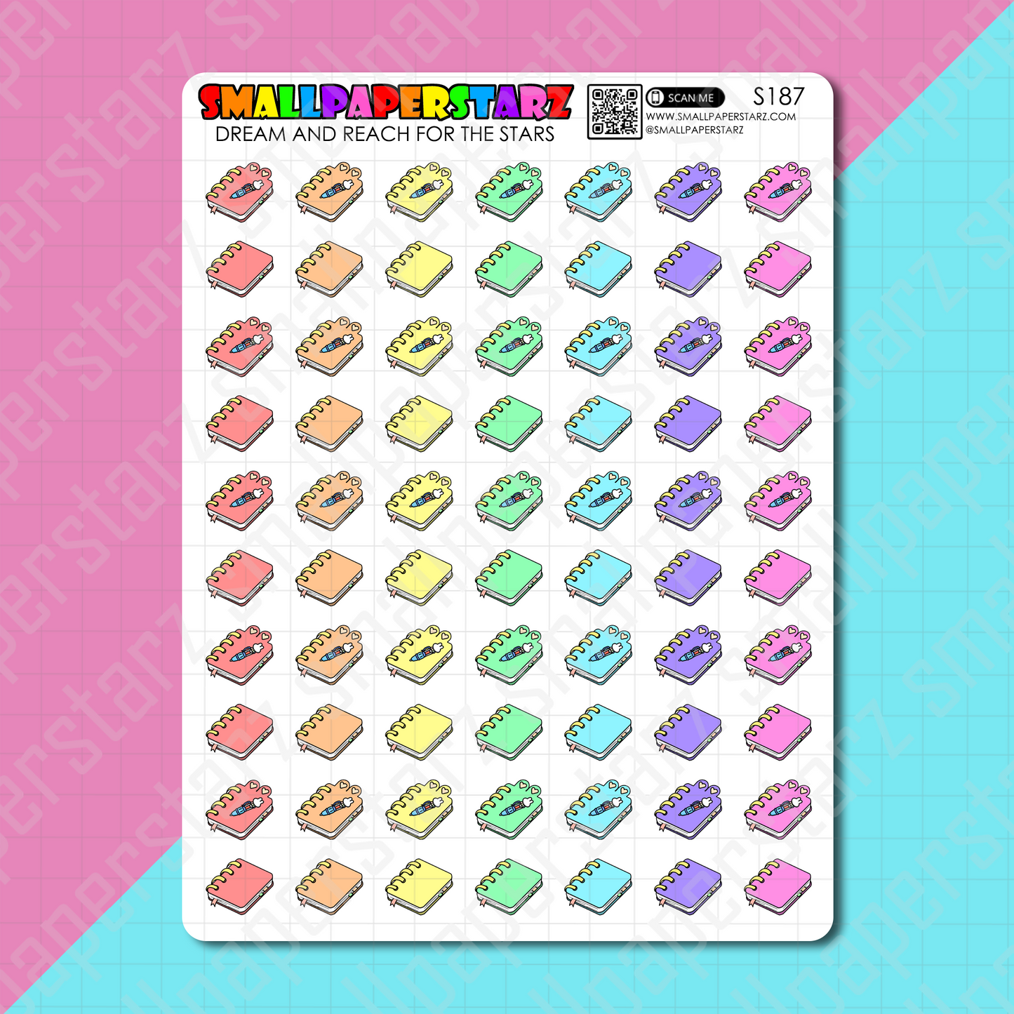 S187 - Planner / Journal Lola Bunny Icons Sticker Sheet