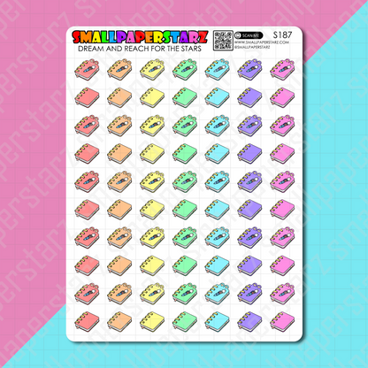 S187 - Planner / Journal Lola Bunny Icons Sticker Sheet
