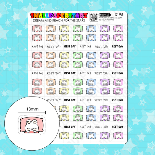 S195 - Sleeping / Resting Lola Bunny Sticker Sheet