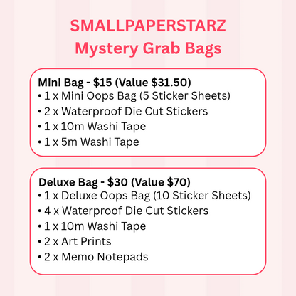 SMALLPAPERSTARZ Mystery Grab Bags 2025