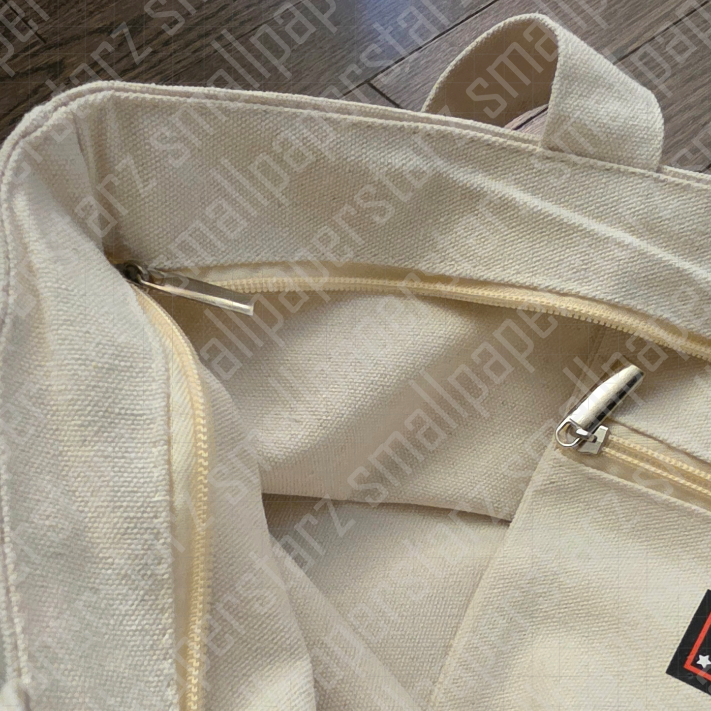 T004 - All That And DIM SUM Jumbo Zippered Canvas Tote Bag