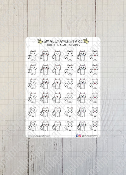 S018 - Luna-motis Part 2 Sticker Sheet