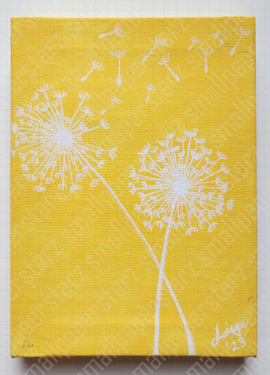 D002 - Whispers In The Wind 5x7 Canvas Painting
