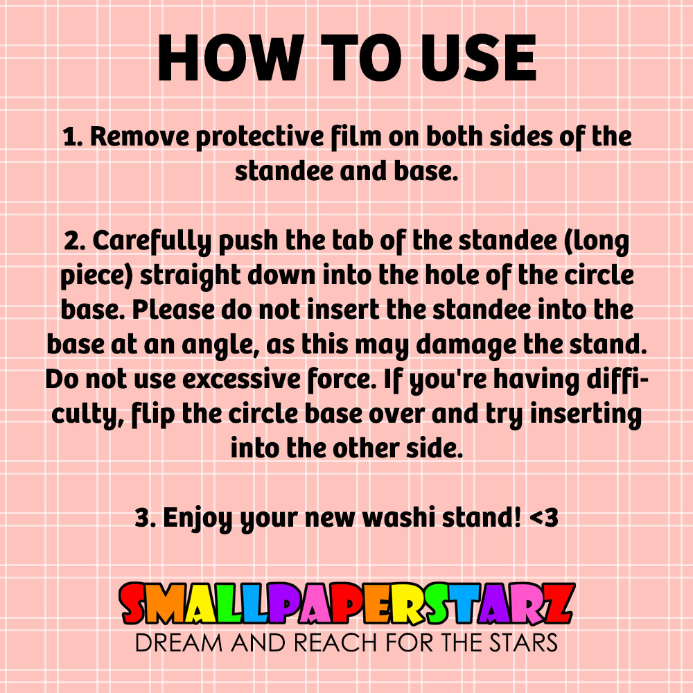 W005 - Washi Tape Overlord Acrylic Washi Stand