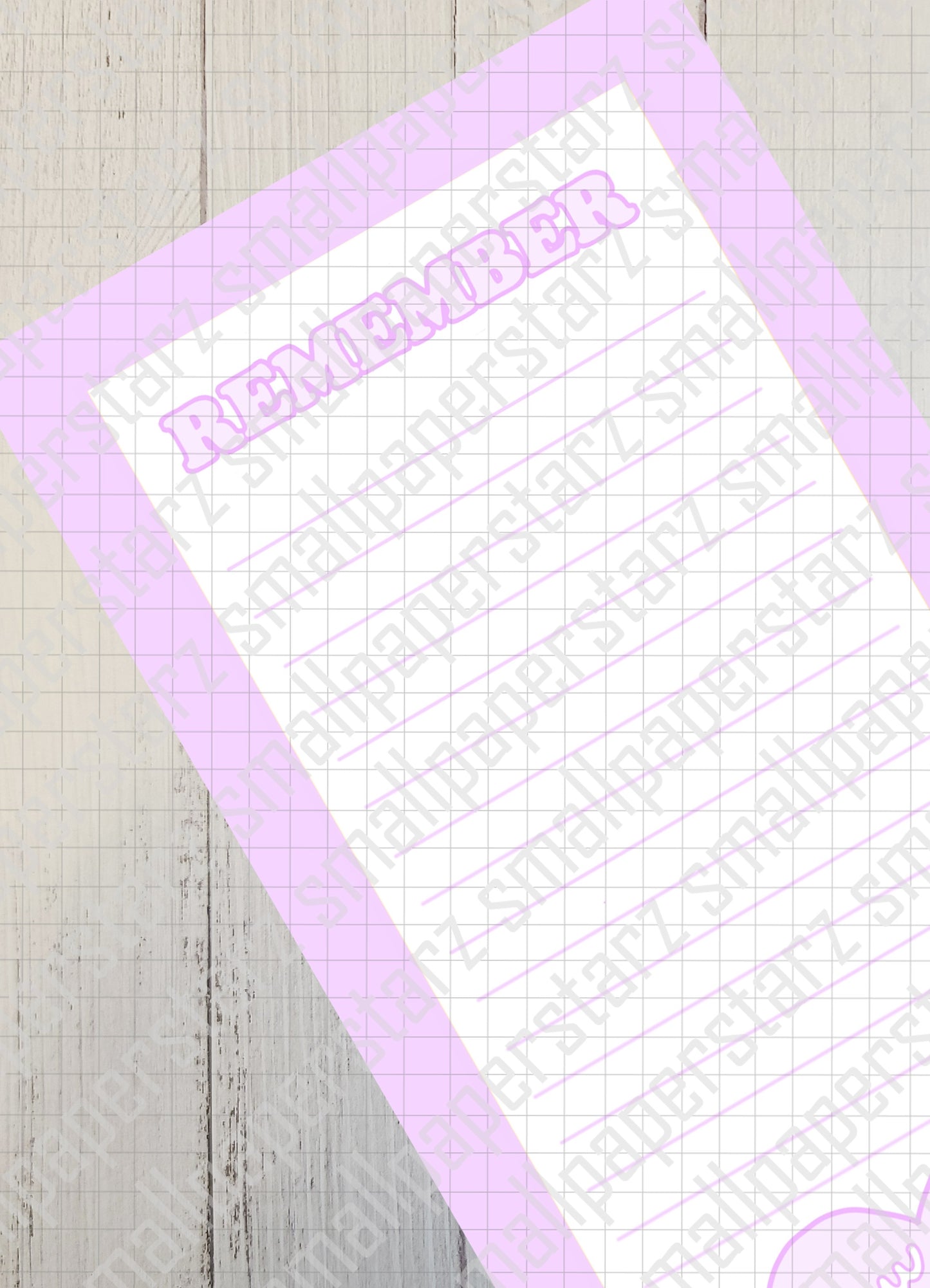 NP006 - Remember...You Are Awesome Memo Notepad (No adhesive)