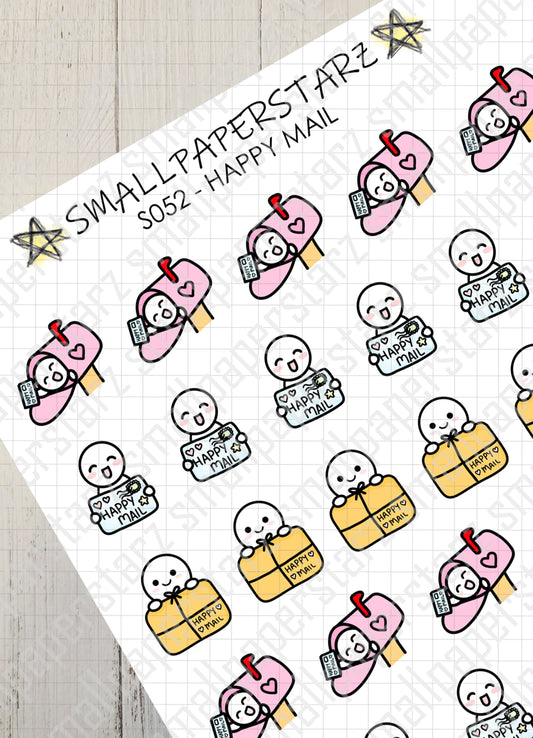S052 - Happy Mail Sticker Sheet