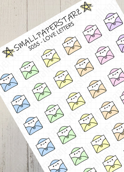 S055 - Love Letters Sticker Sheet