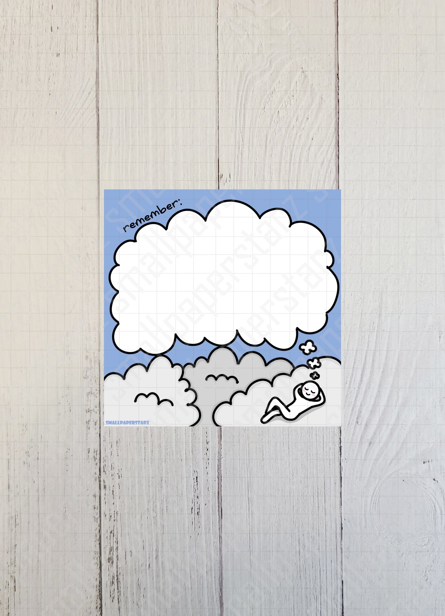 NP011 - Daydreaming Reminder Memo Notepads