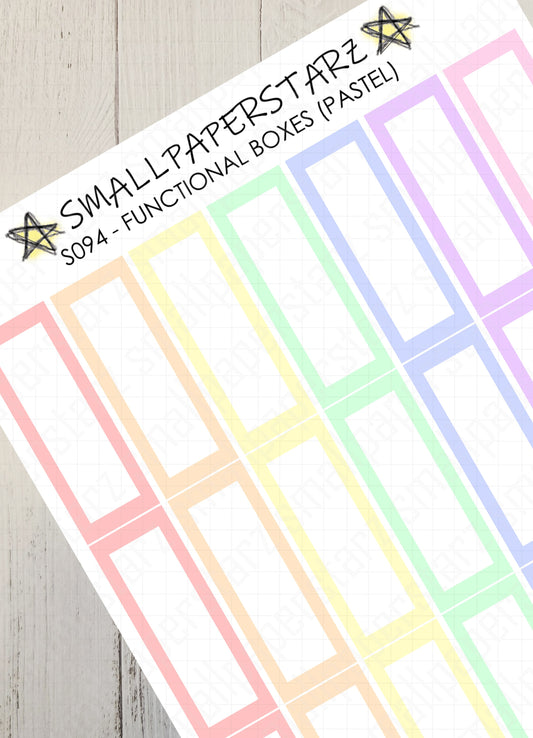 S094 - Pastel Functional Boxes