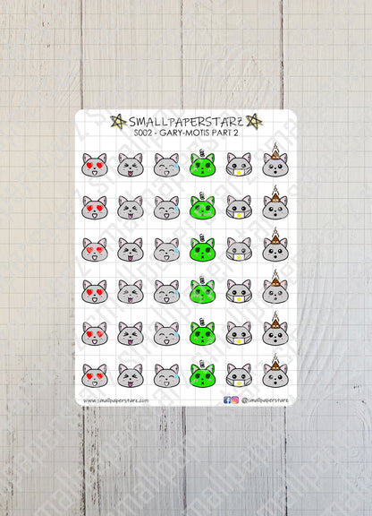 S002 - Gary-motis Part 2 Sticker Sheet