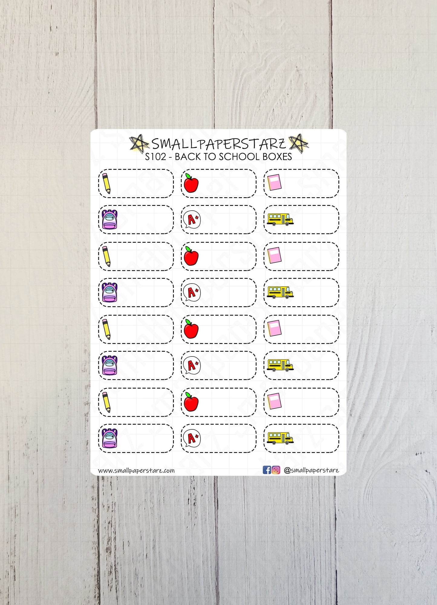 S102 - Back-To-School Functional Boxes