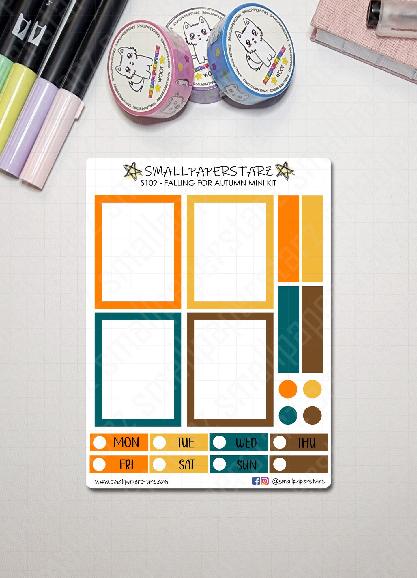 S109 - Falling for Autumn Mini Kit