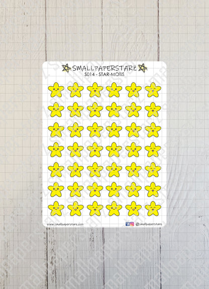 S014 - Star-motis Sticker Sheet